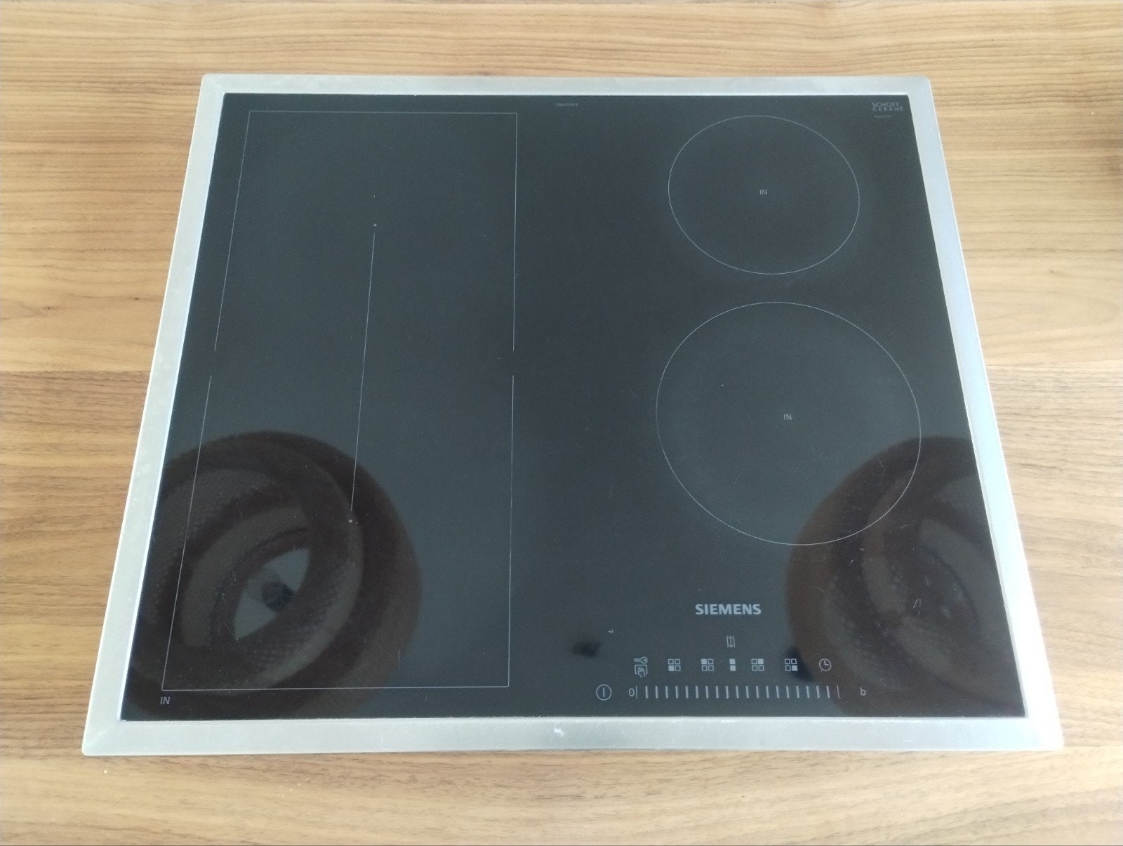 Inductiekookplaat Siemens ED645FSB1E, Ophalen, Gebruikt, 4 kookzones, Inbouw