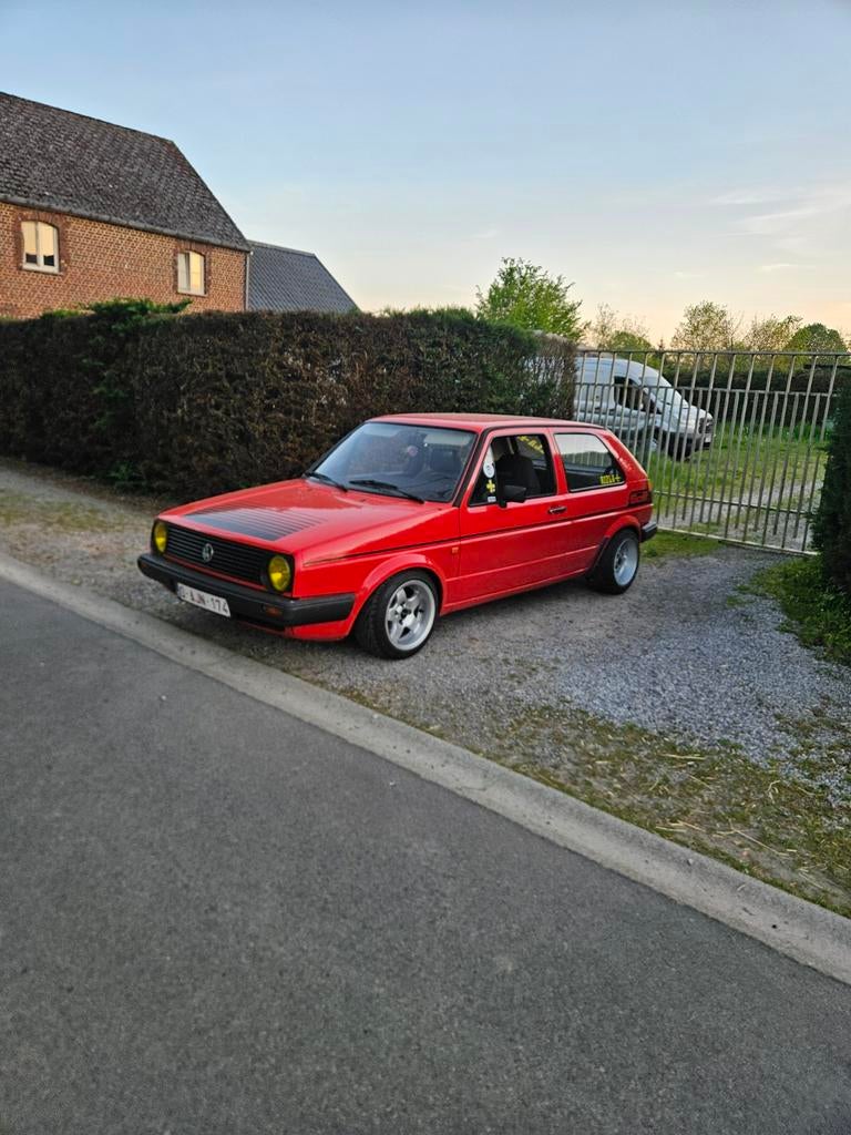 Golf mk2, Autos, Rouge, Achat, Entreprise, 5 places