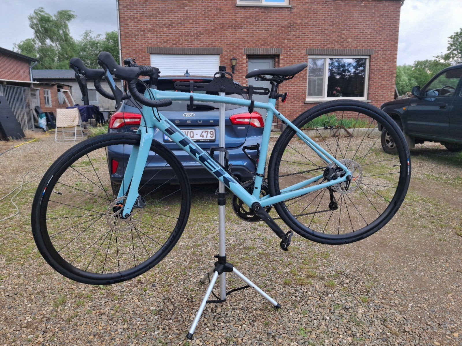 Trek Domane AL 4 Disc, Fietsen en Brommers, Fietsen | Racefietsen, 28 inch, 10 tot 15 versnellingen, Zo goed als nieuw, Schijfrem