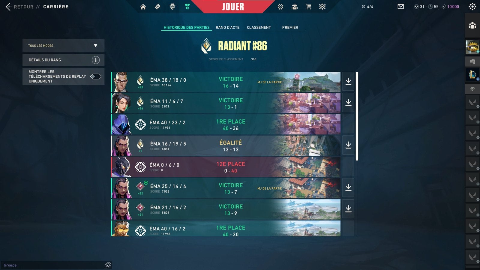 Radiant Top 100 EU |  Araxys + Prime + RGX + Reaver, Ophalen