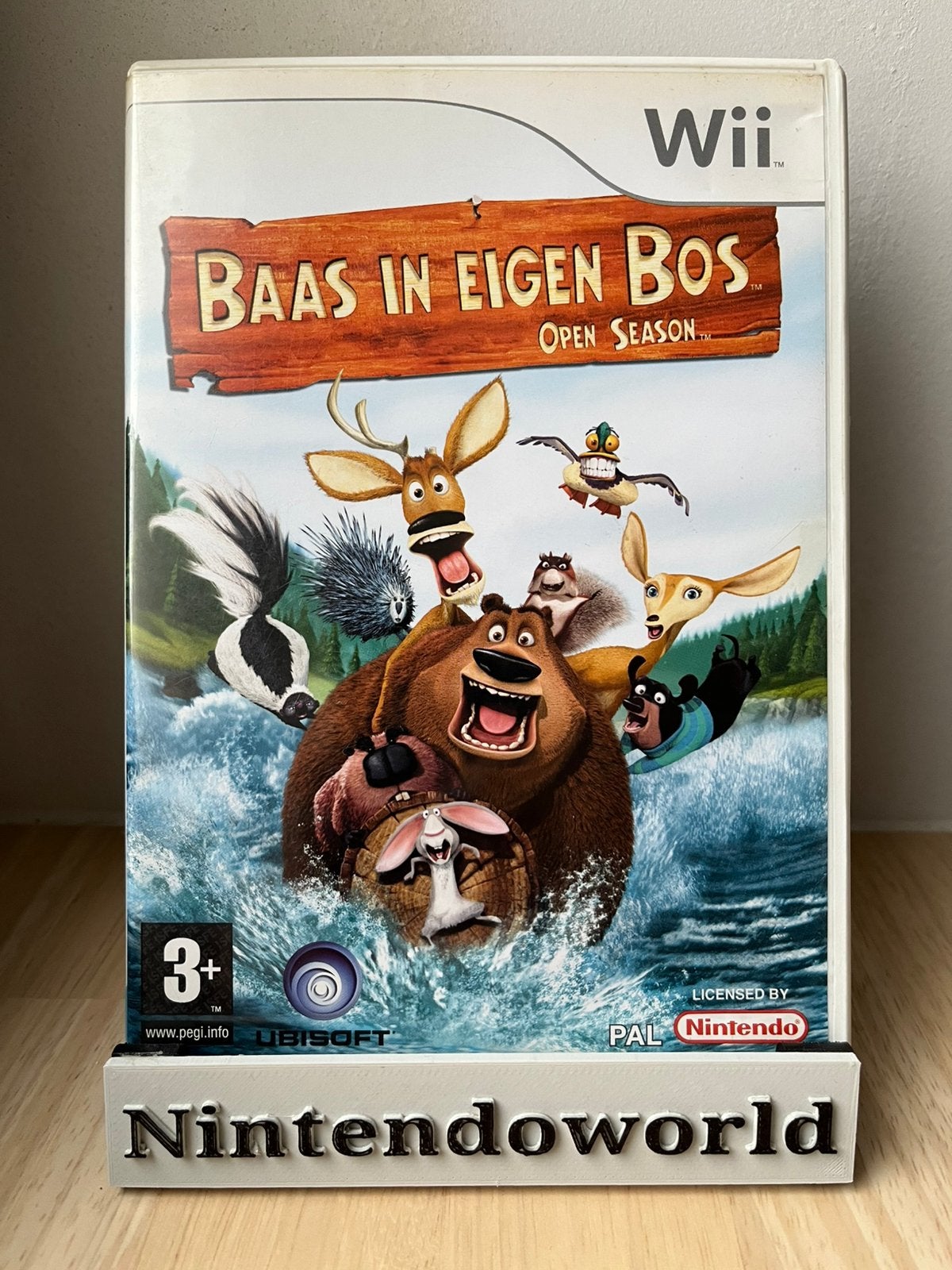 Baas In Eigen Bos (Wii), Games en Spelcomputers, Games | Nintendo Wii, Ophalen of Verzenden, Zo goed als nieuw