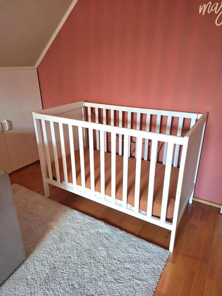 Wit ledikant ikea, Ophalen, Matras