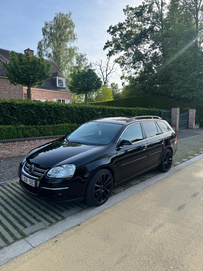 Golf 5 Break, Auto's, Volkswagen, Golf, Benzine, Euro 4, Break, 5 deurs, Handgeschakeld, Zwart, Grijs, BTW verrekenbaar, Ophalen