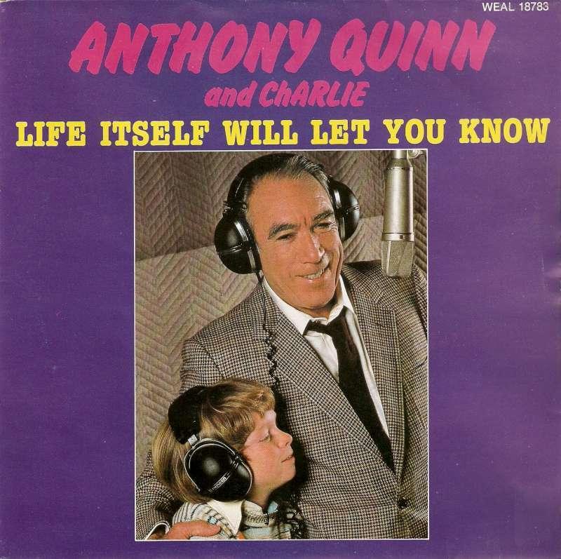 single Anthony Quinn & Charlie - Life itself will let you, CD & DVD, Vinyles Singles, Enlèvement ou Envoi, Single, Comme neuf