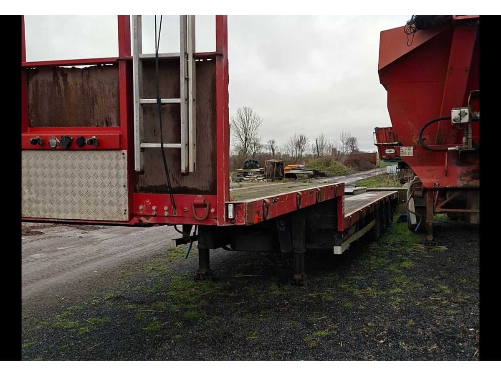 2002 SERRUS MKV 13-27 Oplegger - 3 assen - 38T, Overige brandstoffen, Bedrijf, Aanhangers en Opleggers, Te koop