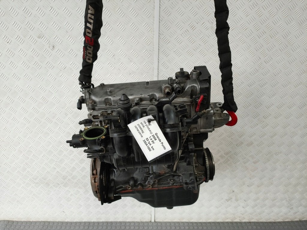 Moteur 350A1000 Complet PUNTO MITO FIAT PANDA LINEA IDEA, Envoi, Utilisé, Daihatsu