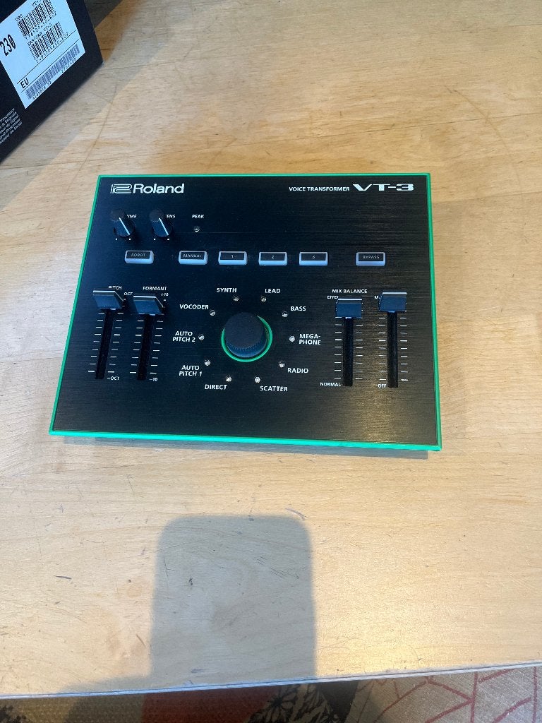 ROLAND VT-3 STEMTRANSFORMATOR — UITSTEKENDE STAAT, Ophalen, Zo goed als nieuw, Roland
