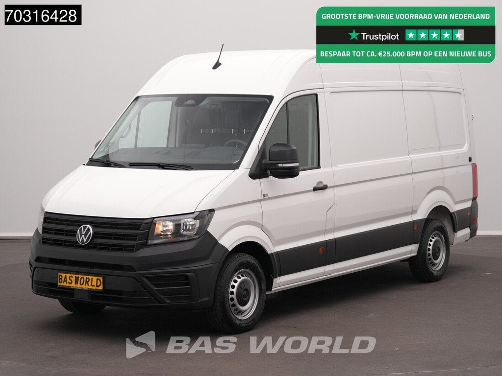 Volkswagen Crafter 140pk 2025 model L3H3 Airco Camera CarPla, Autos, Camionnettes & Utilitaires, Achat, Euro 6, Entreprise, 3 places