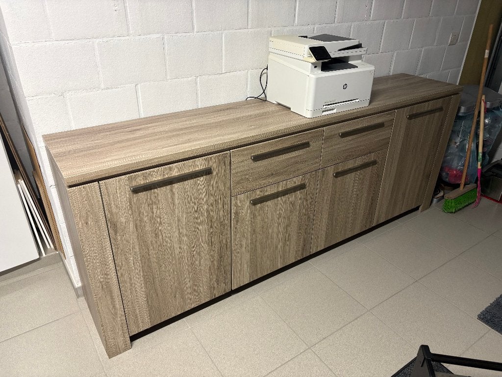 Dressoir kast, Ophalen, Gebruikt, Met lade(s), 200 cm of meer