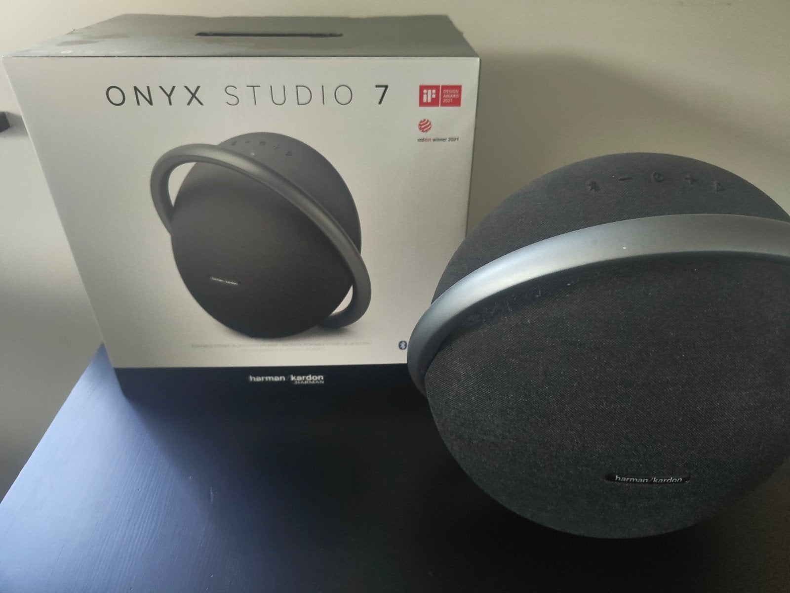 Harman Kardon Onyx 7, Audio, Tv en Foto, Luidsprekerboxen, Ophalen, Zo goed als nieuw