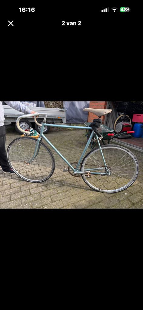 Koersfiets, Fietsen en Brommers, Ophalen, Zo goed als nieuw