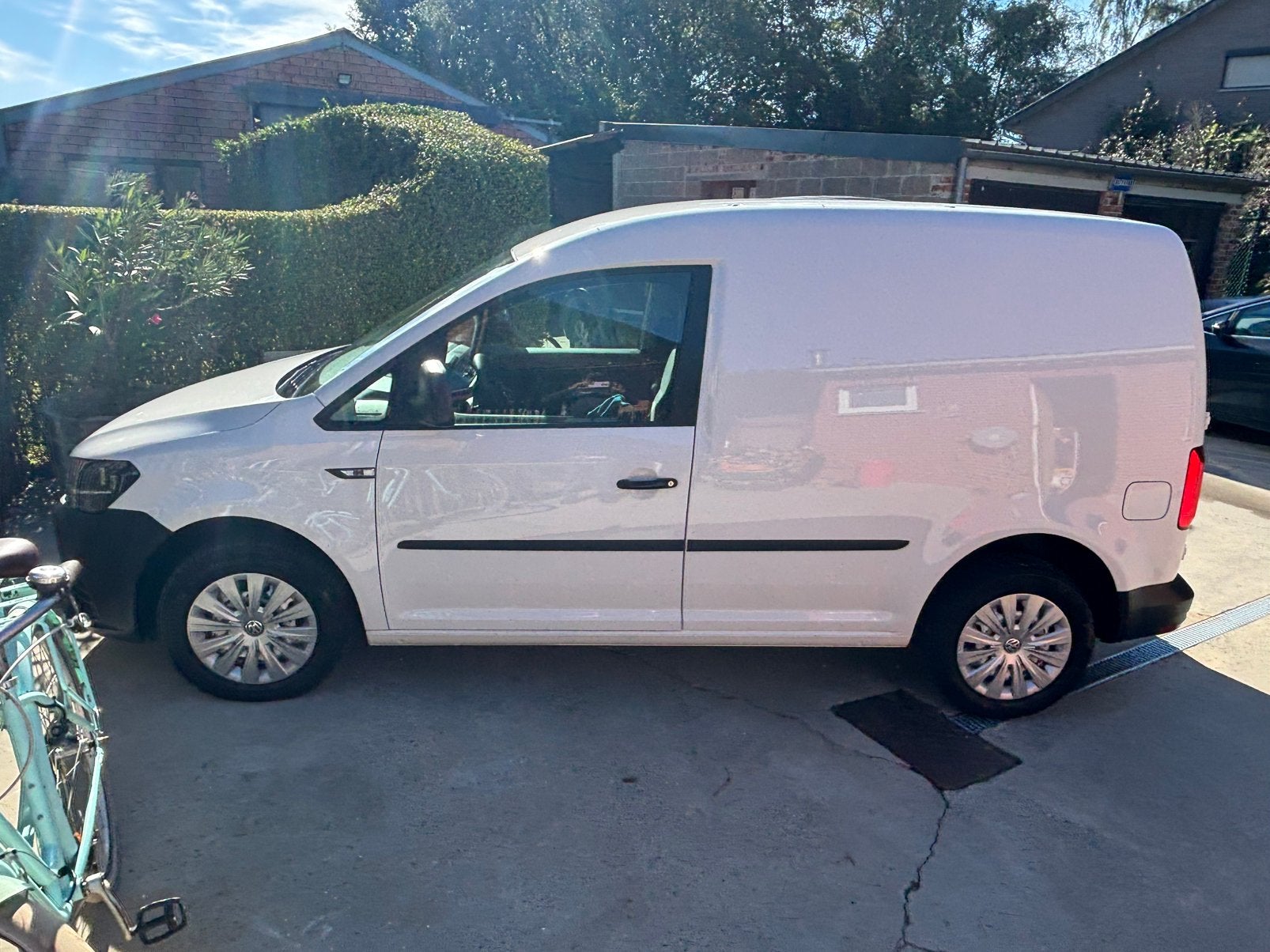 Vw caddy 2.0, Auto's, Voorwielaandrijving, Euro 6, Volkswagen, Leder en Stof