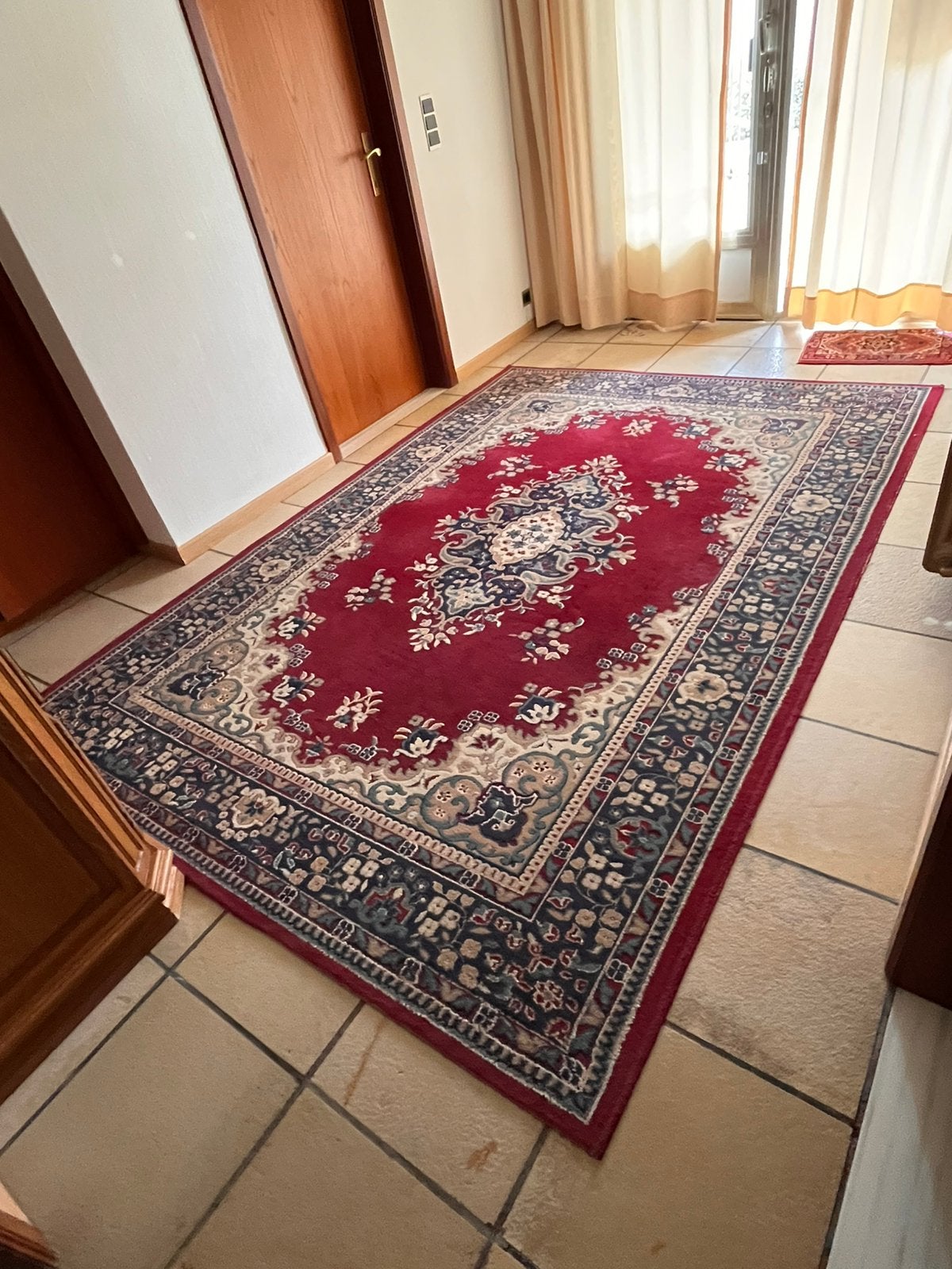 Retro mat, Huis en Inrichting, Stoffering | Tapijten en Vloerkleden, Ophalen, Gebruikt, 150 tot 200 cm, 200 cm of meer