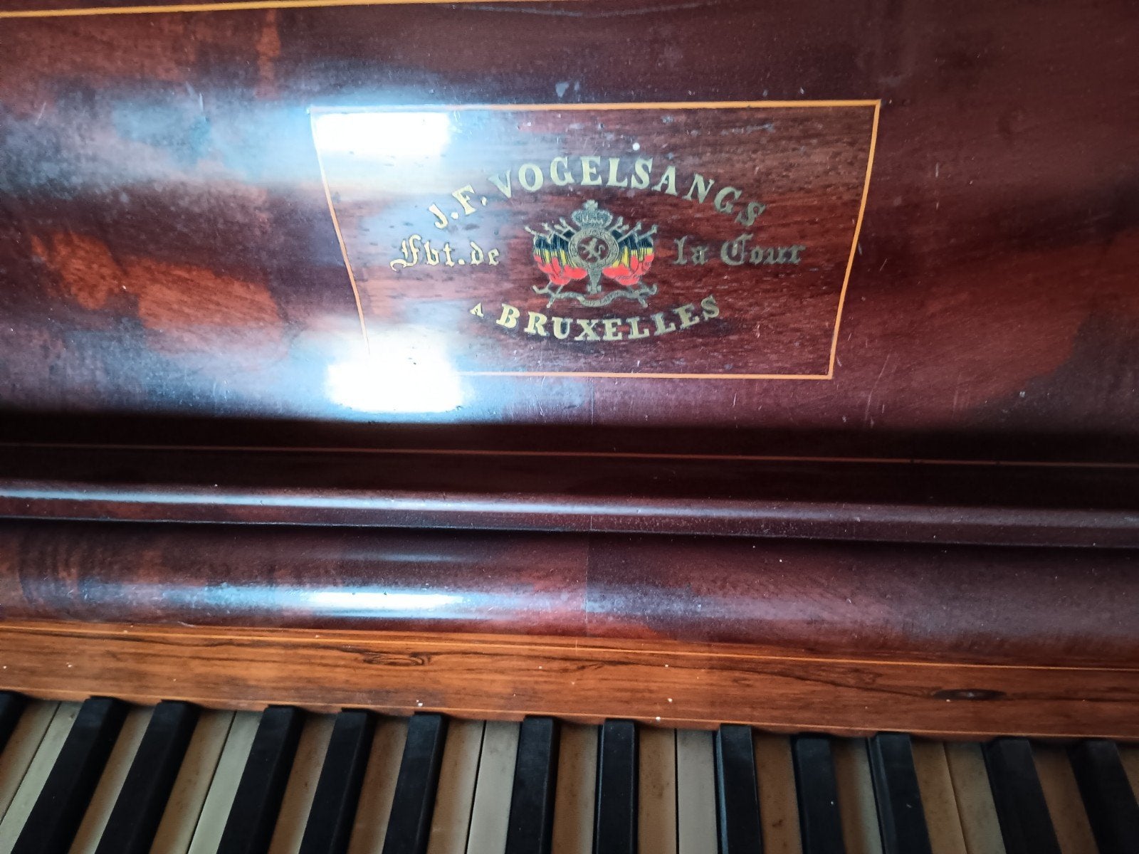 Oude piano, Muziek en Instrumenten, Piano's, Ophalen of Verzenden, Piano