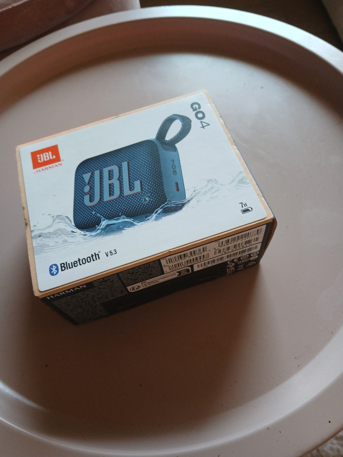 Blauwe Jbl go4 muziek box, Ophalen of Verzenden, Nieuw, Draagbare speaker, JBL