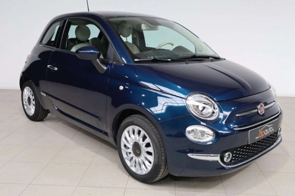 Fiat 500 Lounge 500 1.2i (bj 2020), Auto's, 4 zetels, Gebruikt, 4 cilinders, Bedrijf