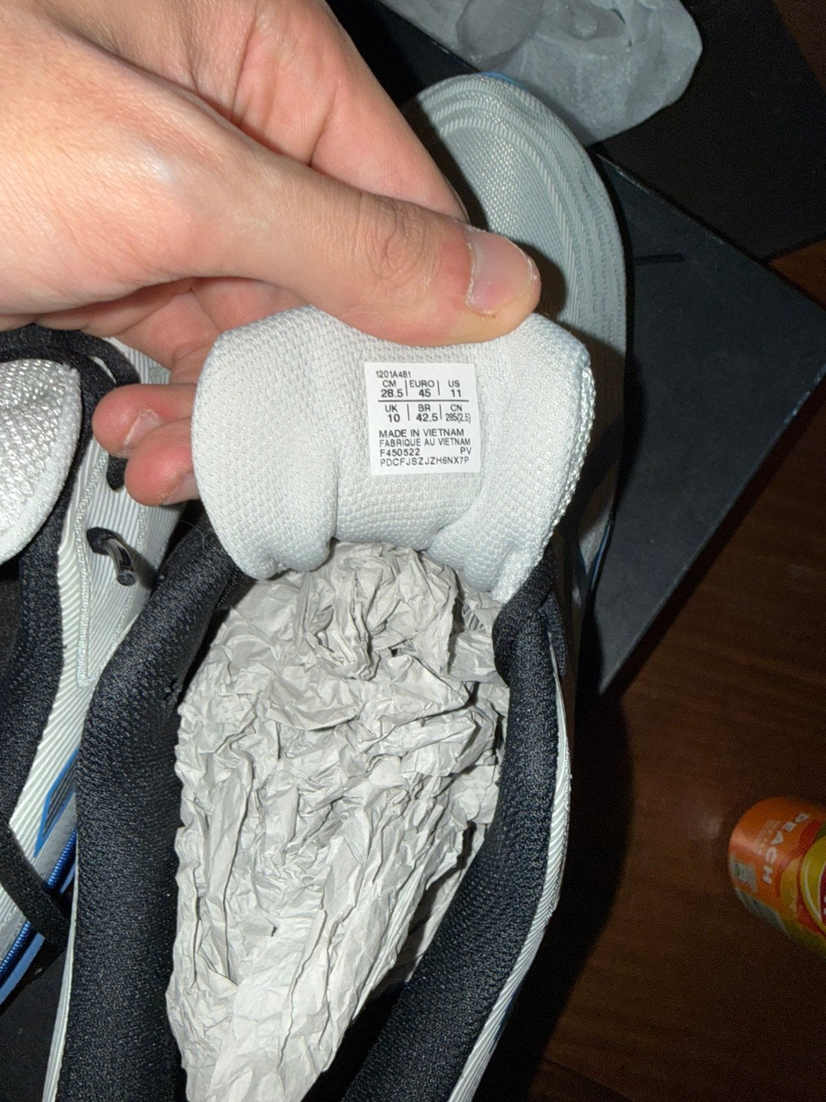 Asics schoenen, Kinderen en Baby's, Babykleding | Overige, Ophalen of Verzenden, Zo goed als nieuw