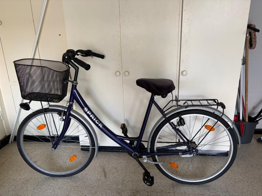 Dames fiets sprick GRATIS, Enlèvement, Utilisé, Frein sur jante