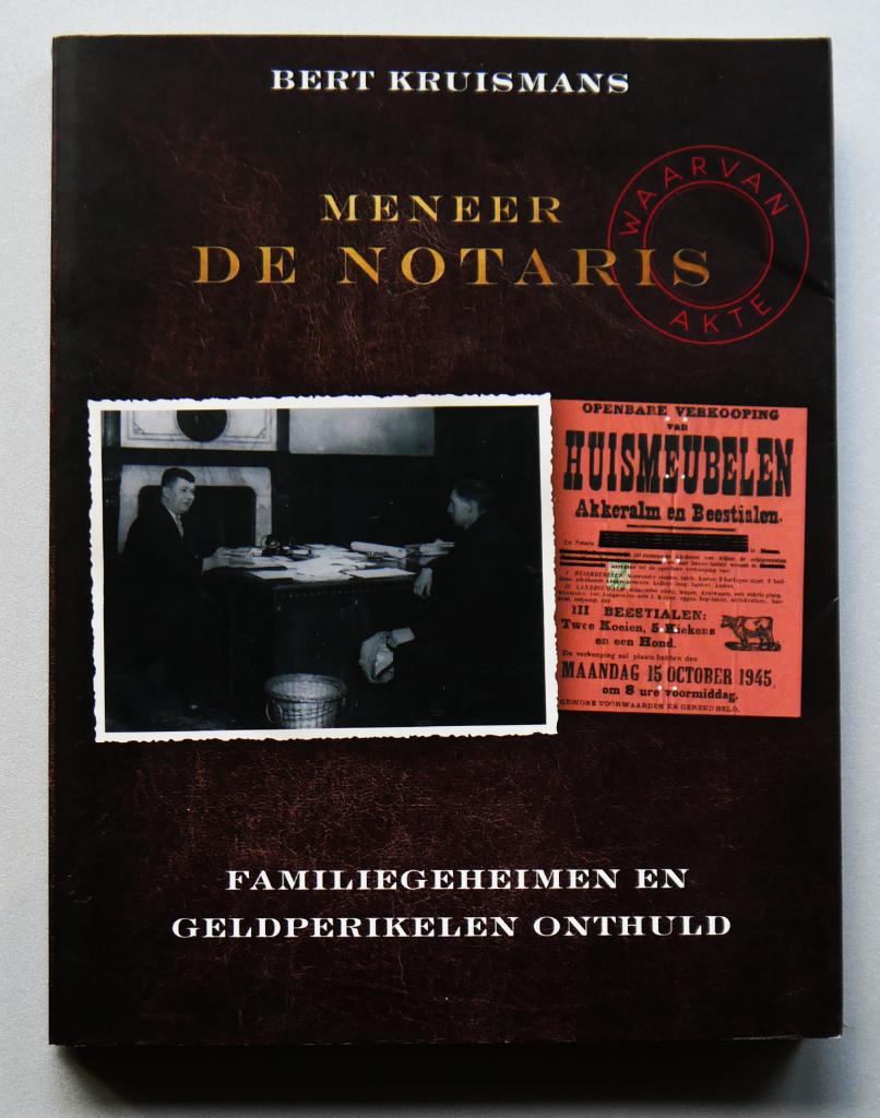 Meneer de notaris, Ophalen of Verzenden, Nieuw