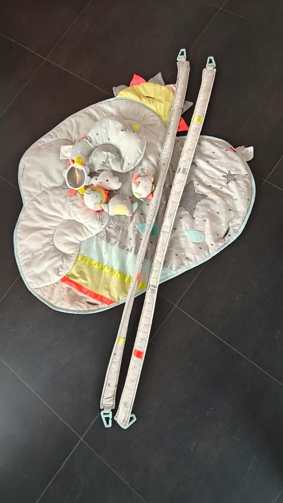 Speelmat met hangertjes, Ophalen