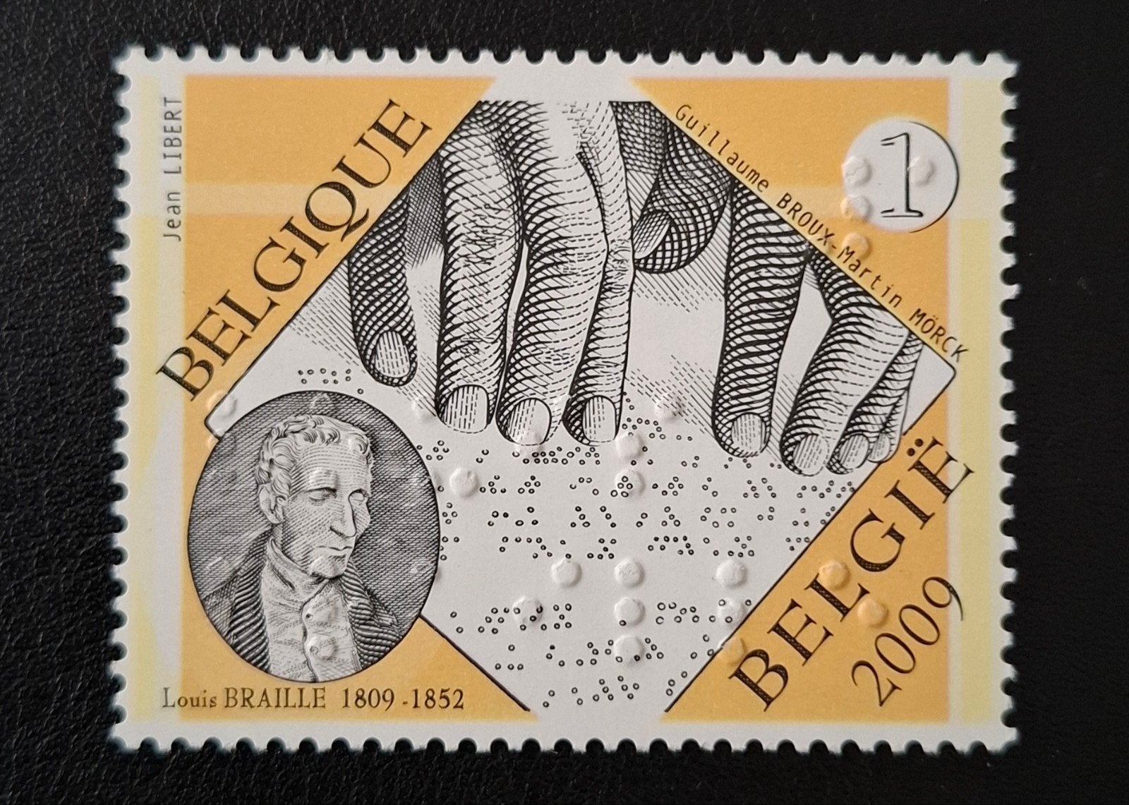 België: OBP 3879 ** Louis Braille 2009., Postzegels en Munten, Frankeerzegel, Ophalen of Verzenden, Zonder stempel, Postfris