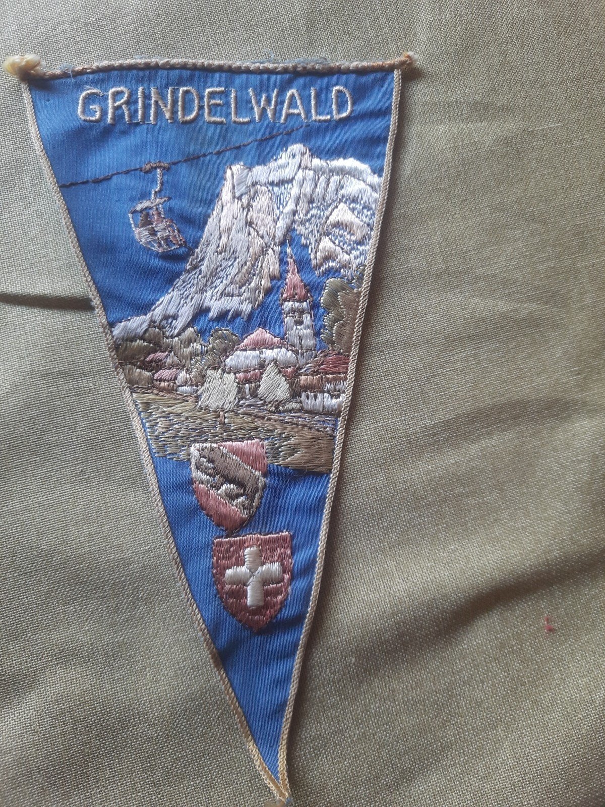 vaantje Grindelwald (CH) ca 1972, Ophalen of Verzenden