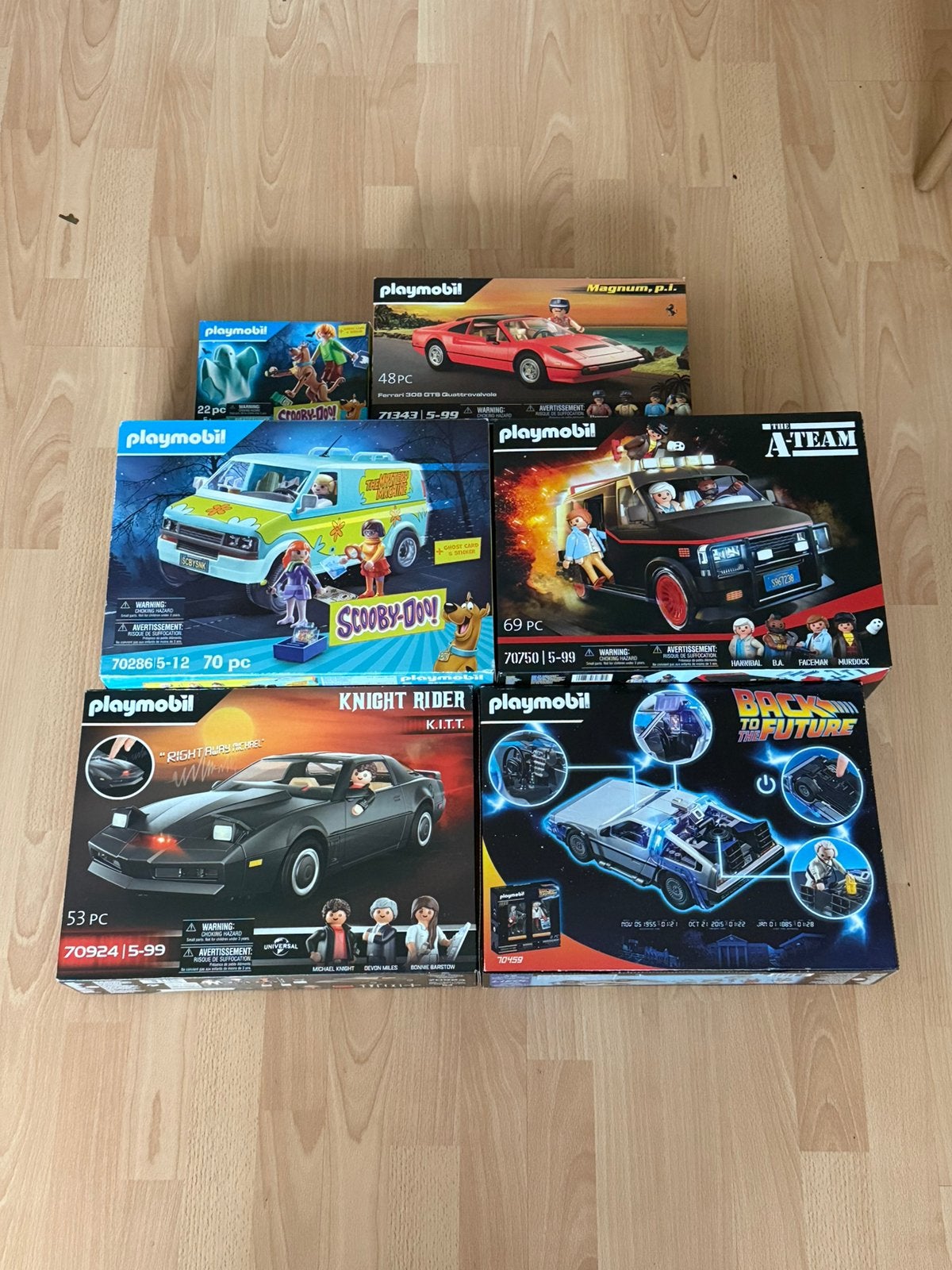 Playmobil Ensemble de 5 set entièrement neuf, Enlèvement, Neuf, Ensemble complet