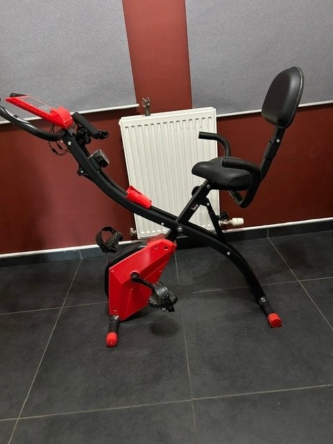 Hometrainer  fiets, Sport en Fitness, Ophalen, Aluminium, Zo goed als nieuw, Hometrainer