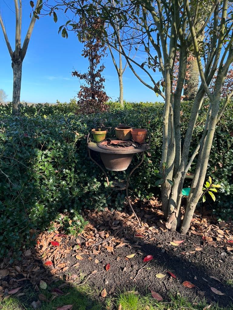 Plantenhouder/ tafel, Ophalen