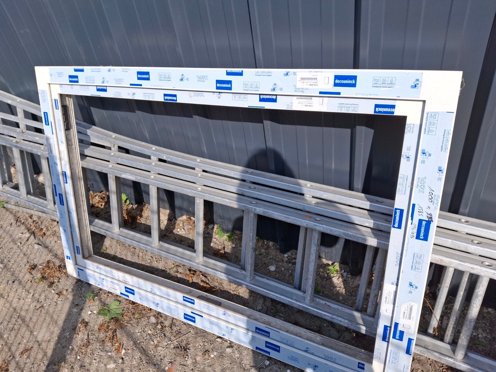 raamkader Deceuninck zonder glas, Doe-het-zelf en Bouw, Ophalen, Nieuw, Gevelraam of Ruit