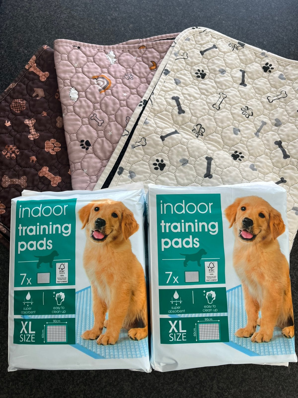 Puppy training pads wegwerp en wasbaar, Dieren en Toebehoren, Ophalen, Zo goed als nieuw