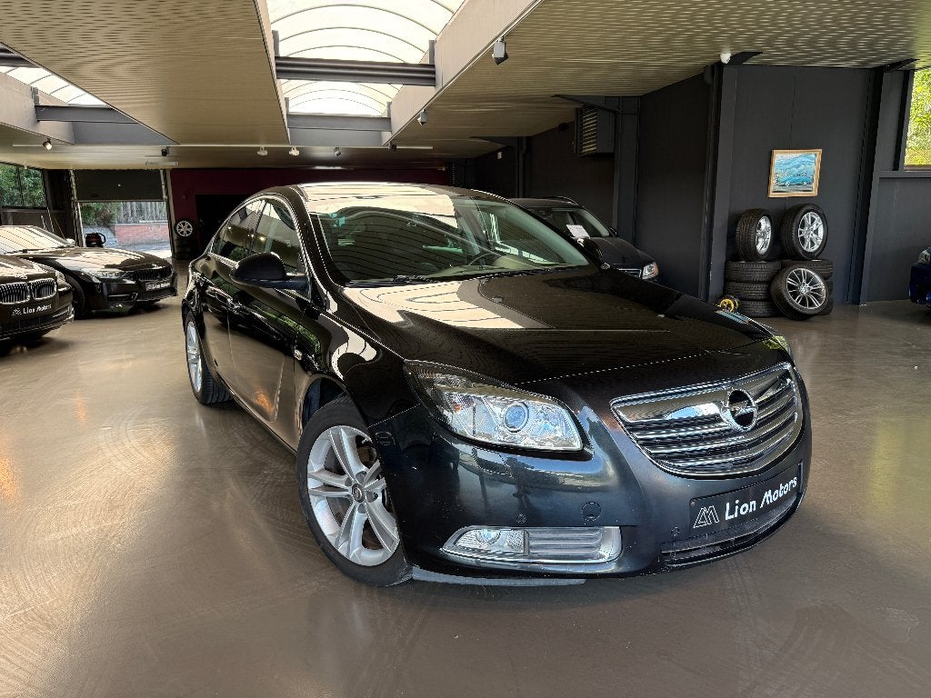 Opel Insignia 2.0 CDTi Sport *VERWR*KOEL*NAVI*LEDER*TREKHAAK, Autos, Opel, Cuir, Euro 5, Entreprise, Noir