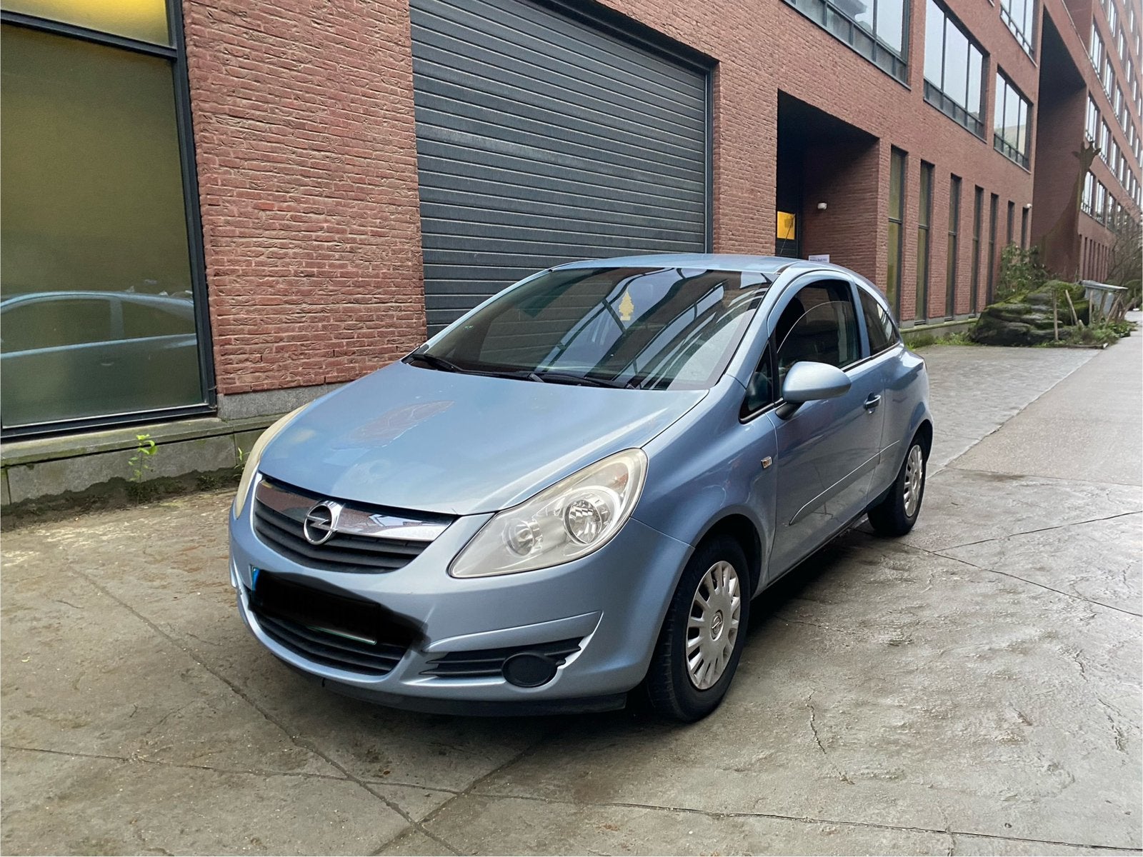 Opel corsa 1.0 benzine ben 2007 met keuring verkop, Voorwielaandrijving, Bedrijf, Grijs, 3 cilinders