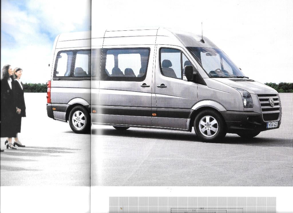 VOLKSWAGEN CRAFTER, Boeken, Auto's | Folders en Tijdschriften, Ophalen of Verzenden, Zo goed als nieuw, Volkswagen