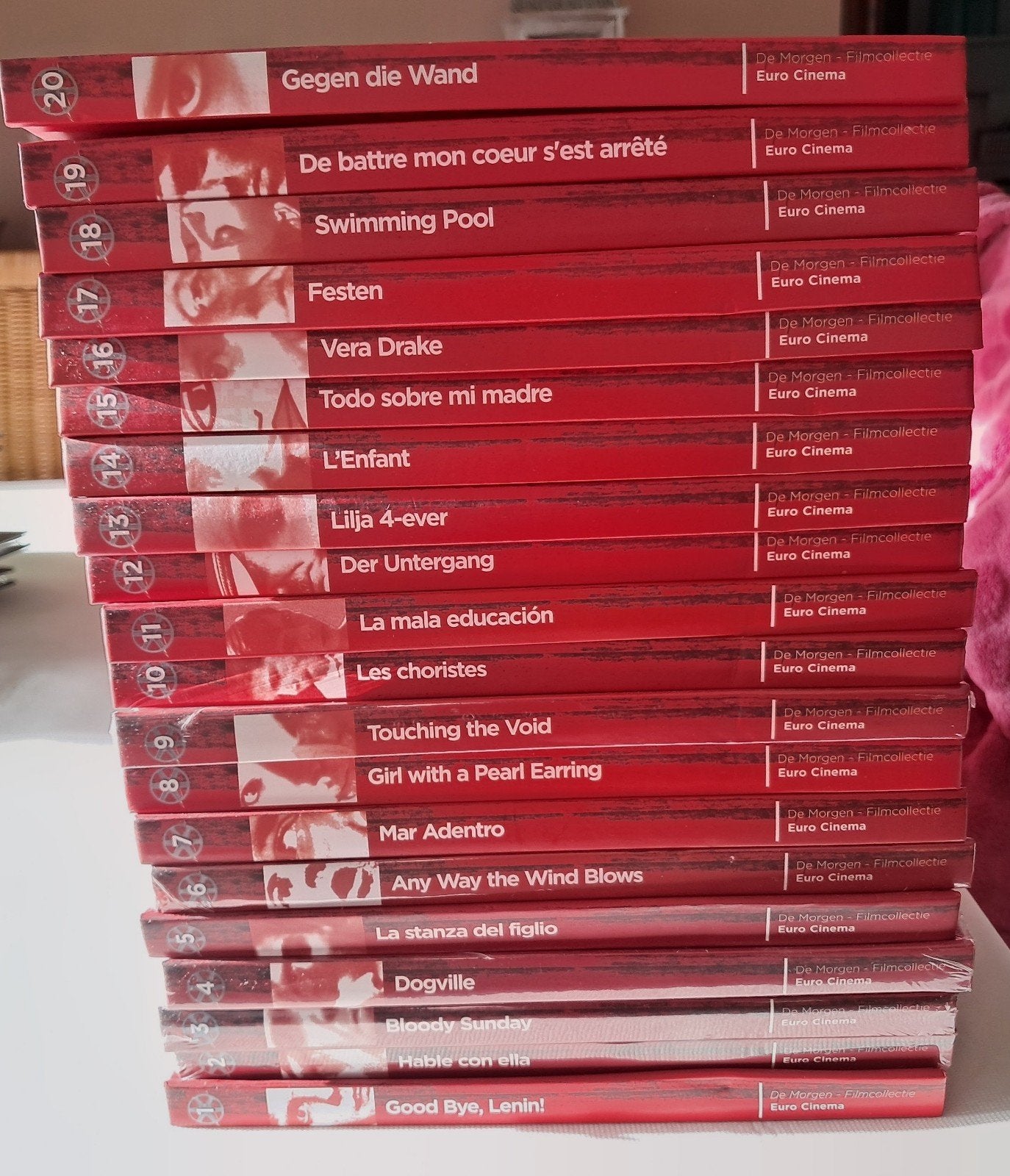 20 DVDs uit de serie Eurocinema, Ophalen of Verzenden, Zo goed als nieuw