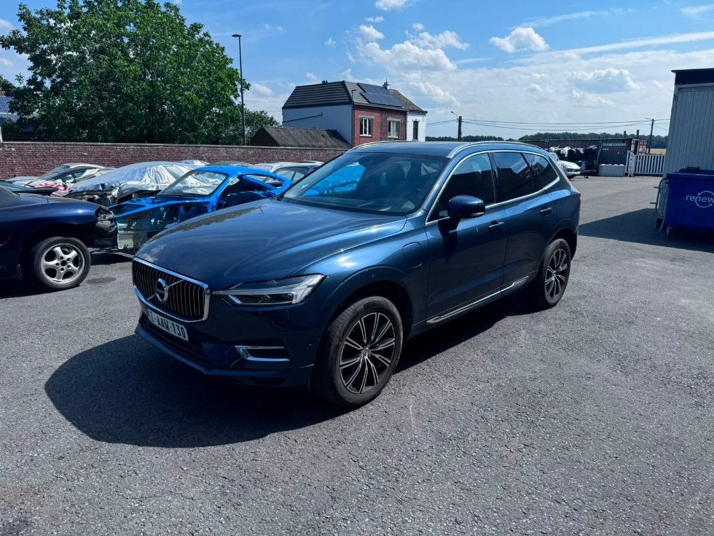Volvo XC60 T8 Hybrid 188100 km uit 2018, Automaat, Zwart, Blauw, Leder