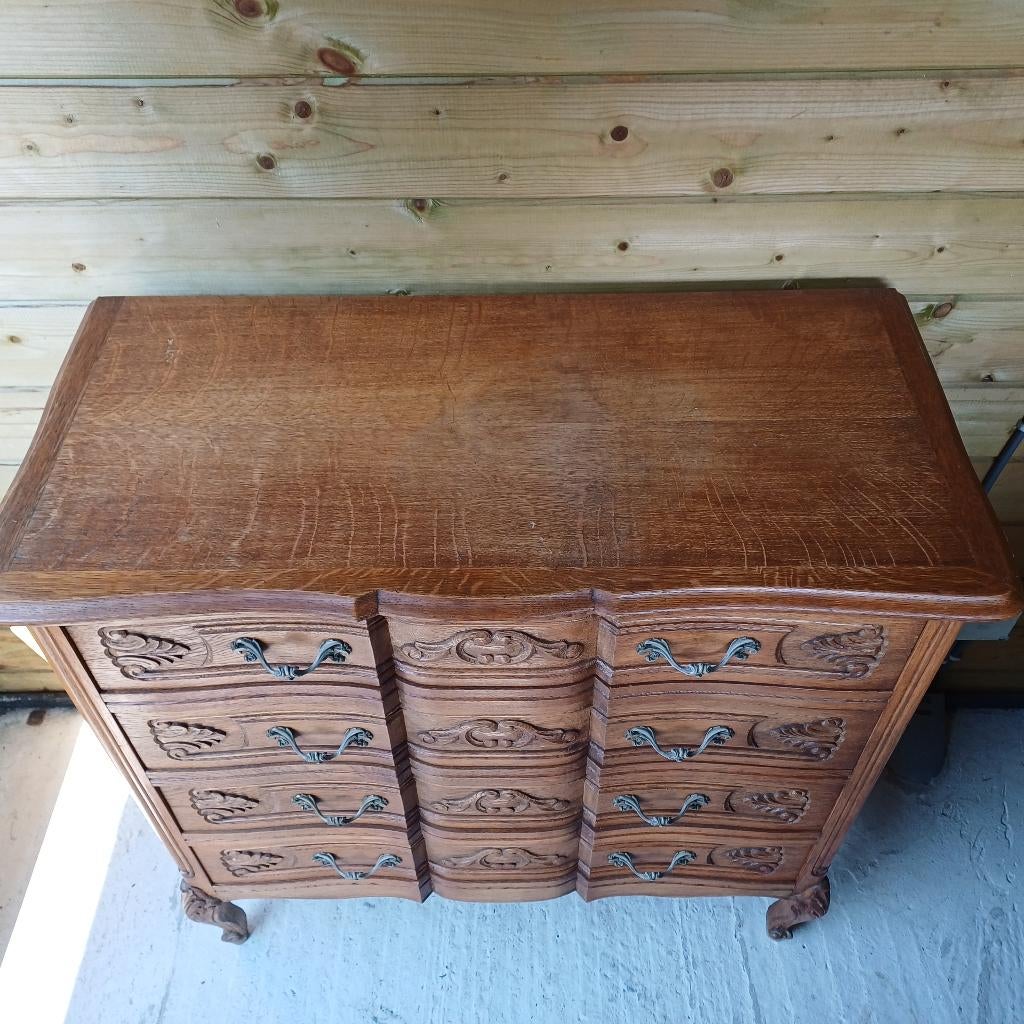 Kast commode eik, Huis en Inrichting, Gebruikt, Eikenhout, 50 tot 100 cm, Minder dan 100 cm