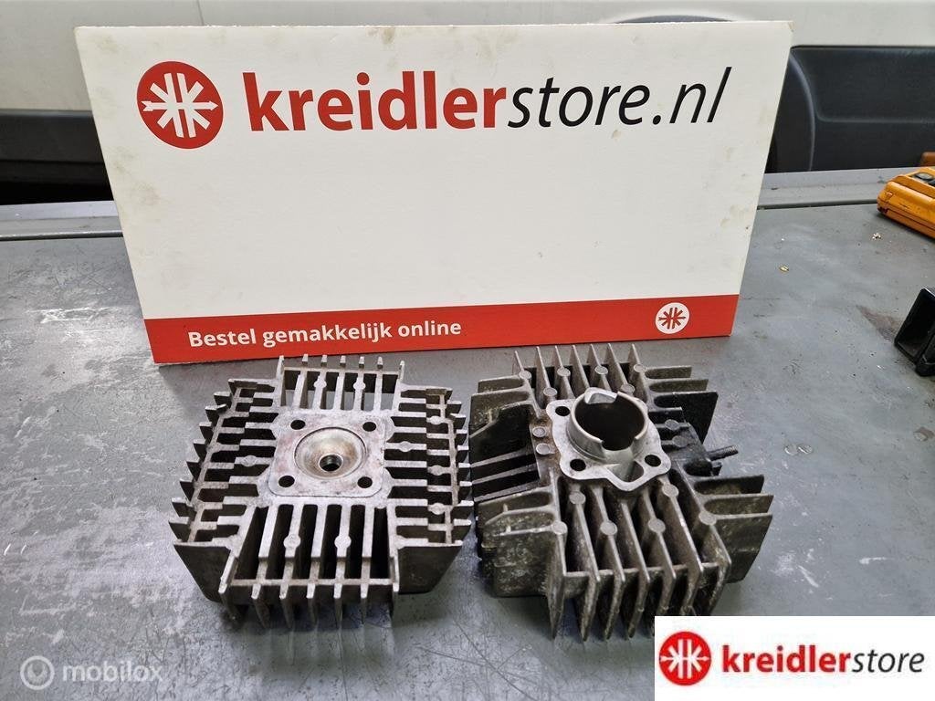 Kreidler Blok cilinder voor RMC bromfiets compleet met kop, Enlèvement ou Envoi, Kreidler, Utilisé, Kreidler