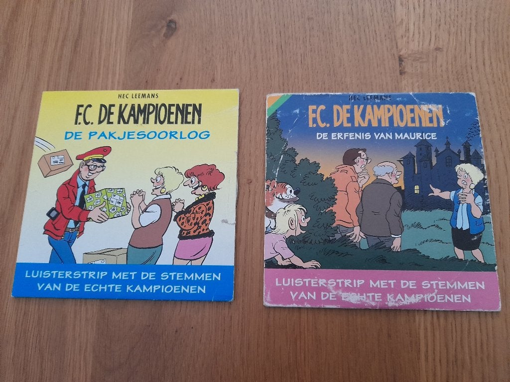Cd - Luisterstrip FC De Kampioenen, Cd's en Dvd's, Ophalen of Verzenden, Zo goed als nieuw