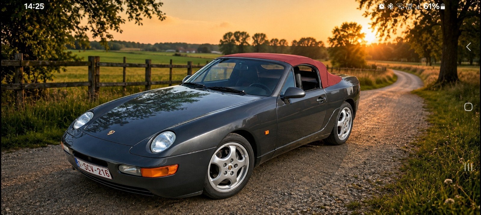 porsche 968 cabriolet, Auto's, Handgeschakeld, Particulier, Te koop, Benzine