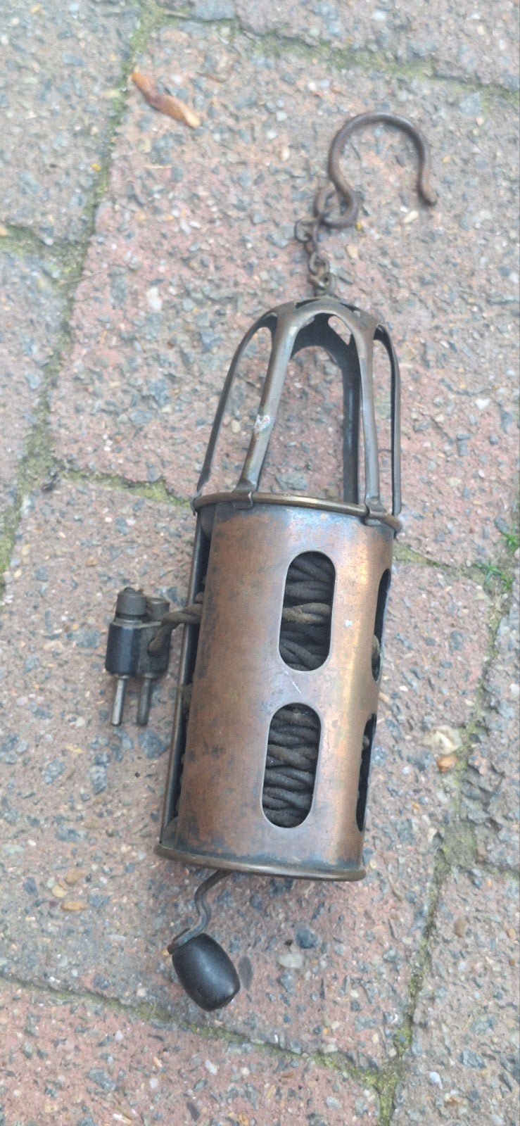 Lampe de char anglais, Enlèvement