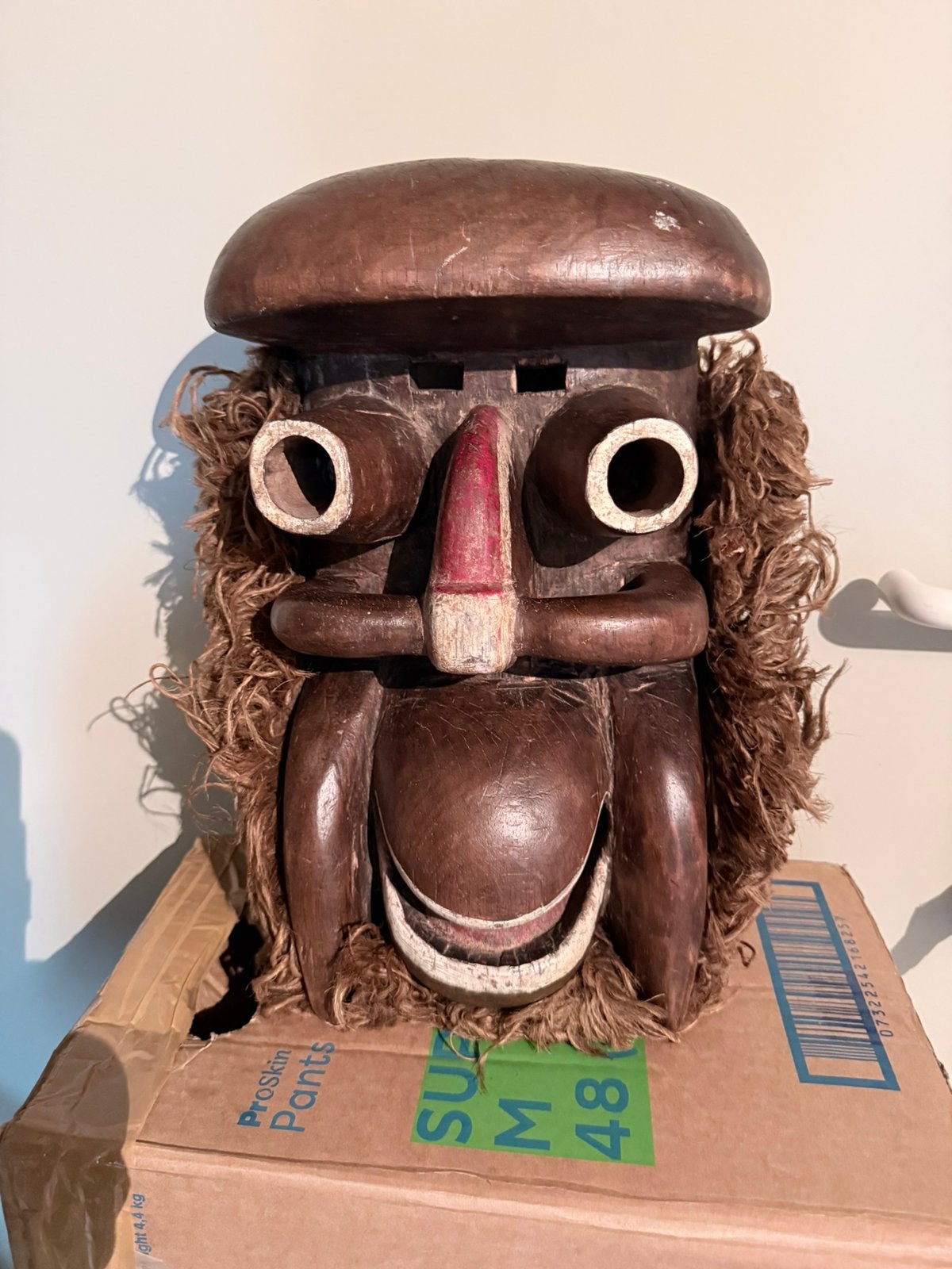 Masque  Kran Guéré. XX siècle, Enlèvement ou Envoi, Masque, Bois