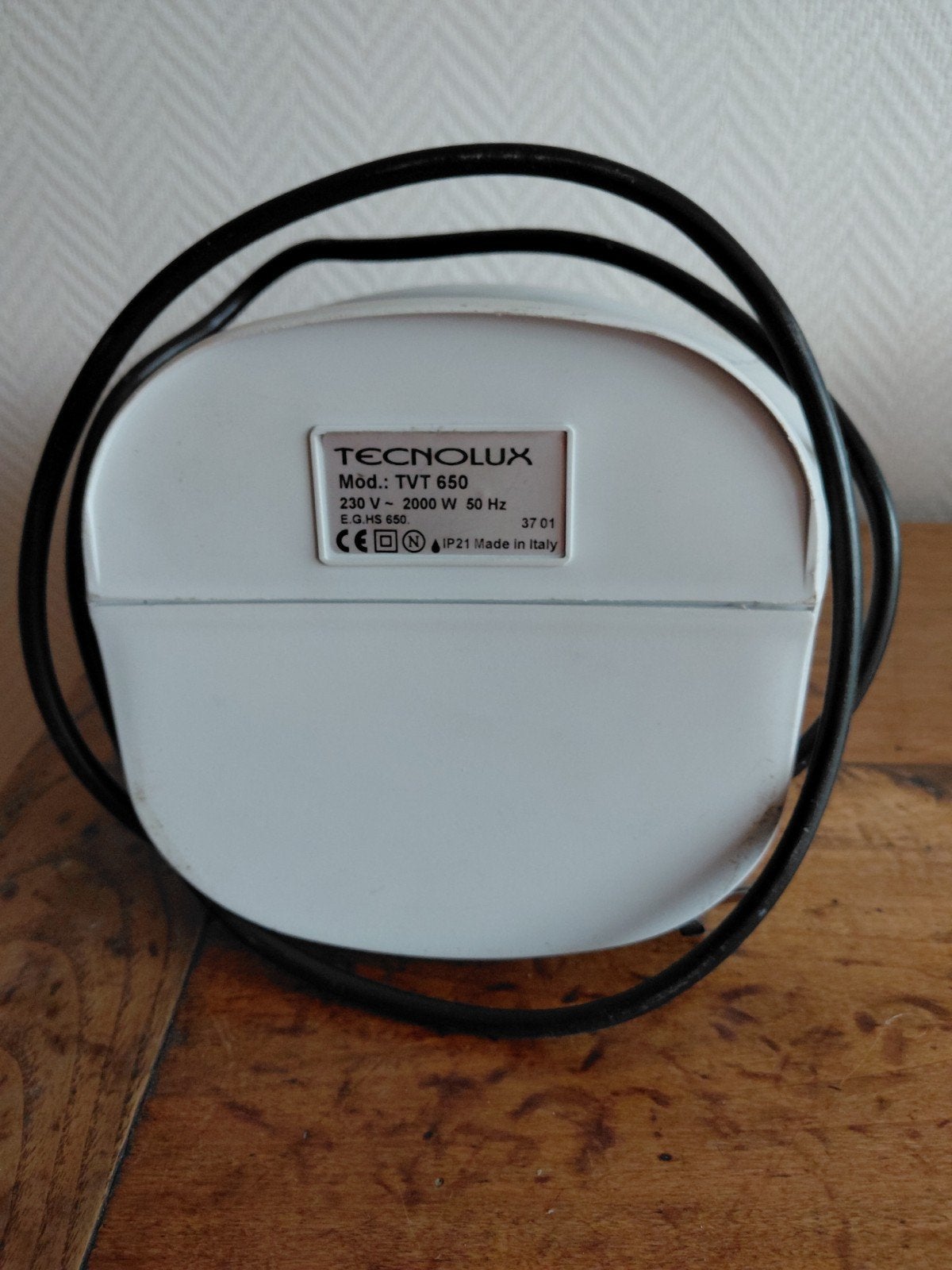 chauffage d'appoint technolux, Electroménager, Enlèvement, Utilisé