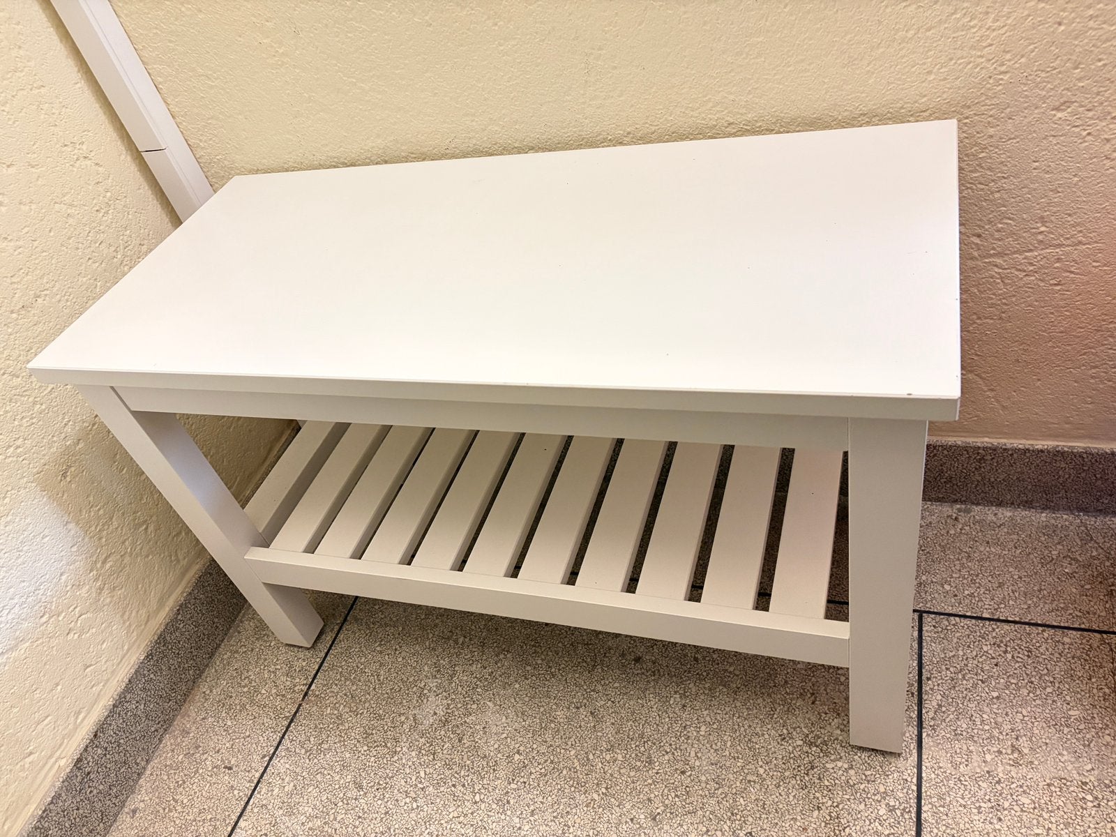 IKEA Hemnes bench, white, h53/w83/d37, Enlèvement, Utilisé