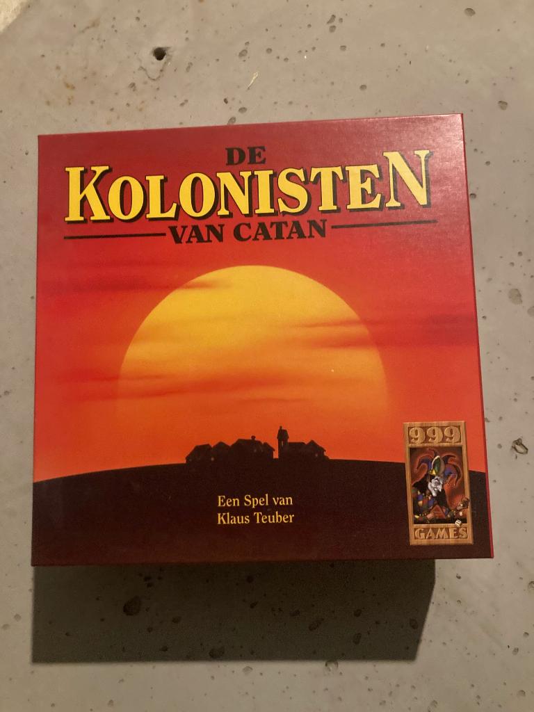 Kolonisten van catan basisspel bordspel, Hobby en Vrije tijd, Gezelschapsspellen | Bordspellen, Ophalen, Zo goed als nieuw