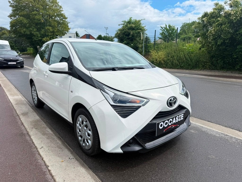 Toyota Aygo 1.0 VVT-i – 38.432 km – 12 maanden garantie, Auto's, Toyota, Wit, Bedrijf, 5 deurs, 998 cc