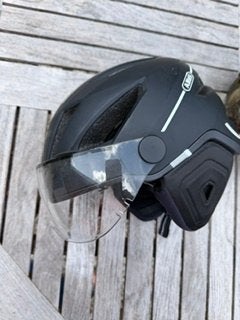 Fietshelm, Fietsen en Brommers, Fietsaccessoires | Fietshelmen, Ophalen, Gebruikt, M, ABUS