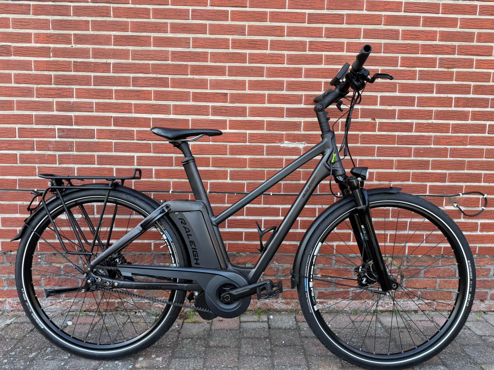 Speedpedelec Raleigh ashford s11 630wh belt 350W 80Nm mixte, Ophalen, Zo goed als nieuw