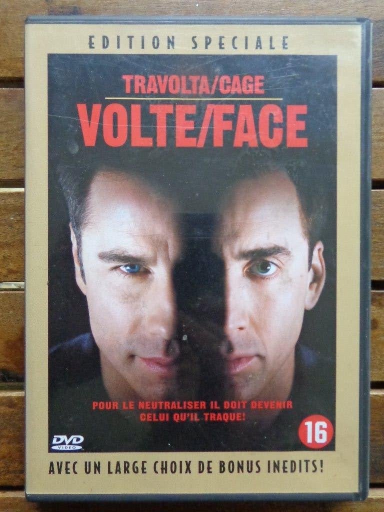 )))  Volte / Face  //  Nicolas Cage / John Travolta  (((, CD & DVD, Enlèvement ou Envoi, Comme neuf, Thriller d'action, Anglais