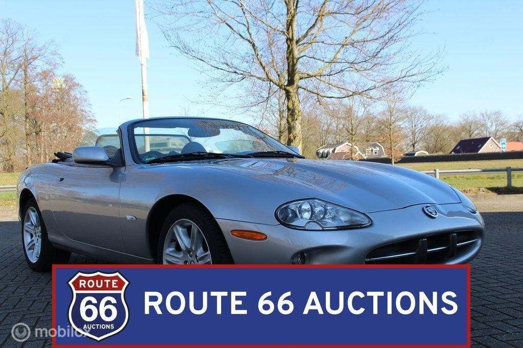 Jaguar XK8 4.0 Cabriolet | 1999 | Route 66 Auctions, Zwart, Bedrijf, Handgeschakeld, Overige carrosserie